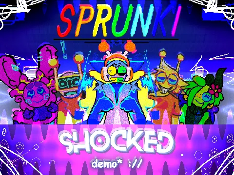 SPRUNKI: SHOCKED Demo - A Creative First Sprunky Mod