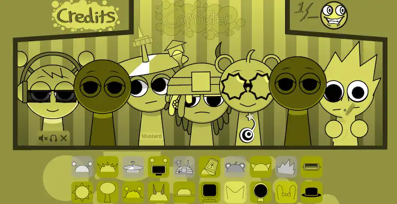Sprunkstard: Music Creation Game & Mustard Mod Play Online